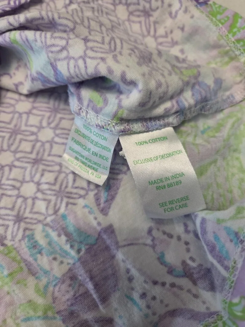 Lilly Pulitzer Girls Mini Cody Dress Multi Juicy Story Patchwork size M 6/7